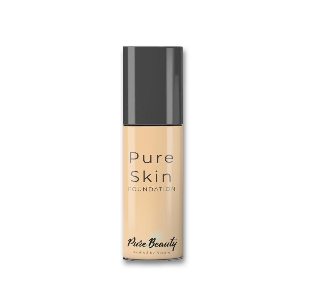Pure Beauty Foundation- Natural Foundation for people who want beautiful skin and prefer natural makeup and want an organic foundation